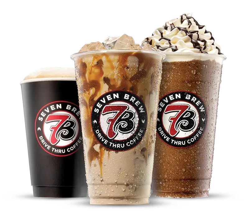 Signature 7 Brew original drinks with espresso and rich flavors.