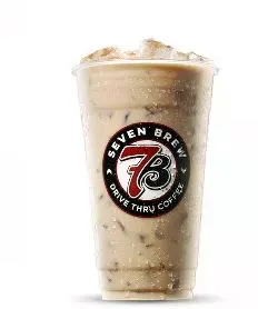 Creamy Smooth 7 drink with a rich blend of coffee, milk, and silky texture served over ice
