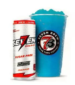 Sugar-free Seven Energy drink — refreshing and energizing without the sugar