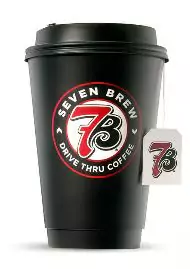 Smooth cup of decaf coffee with a rich aroma and mellow flavor